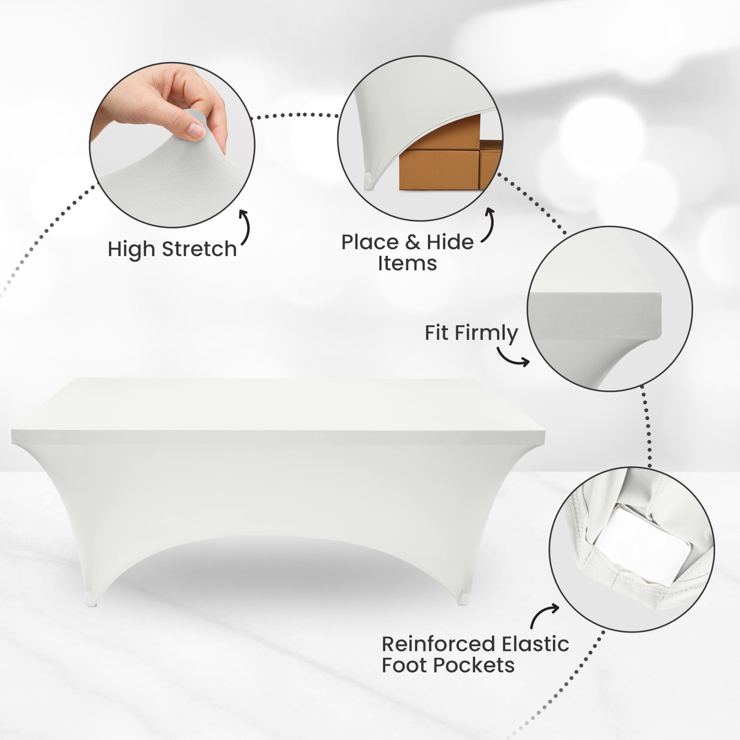 122*76*76cm Elastic Spandex Massage Bed Table Cover view 5