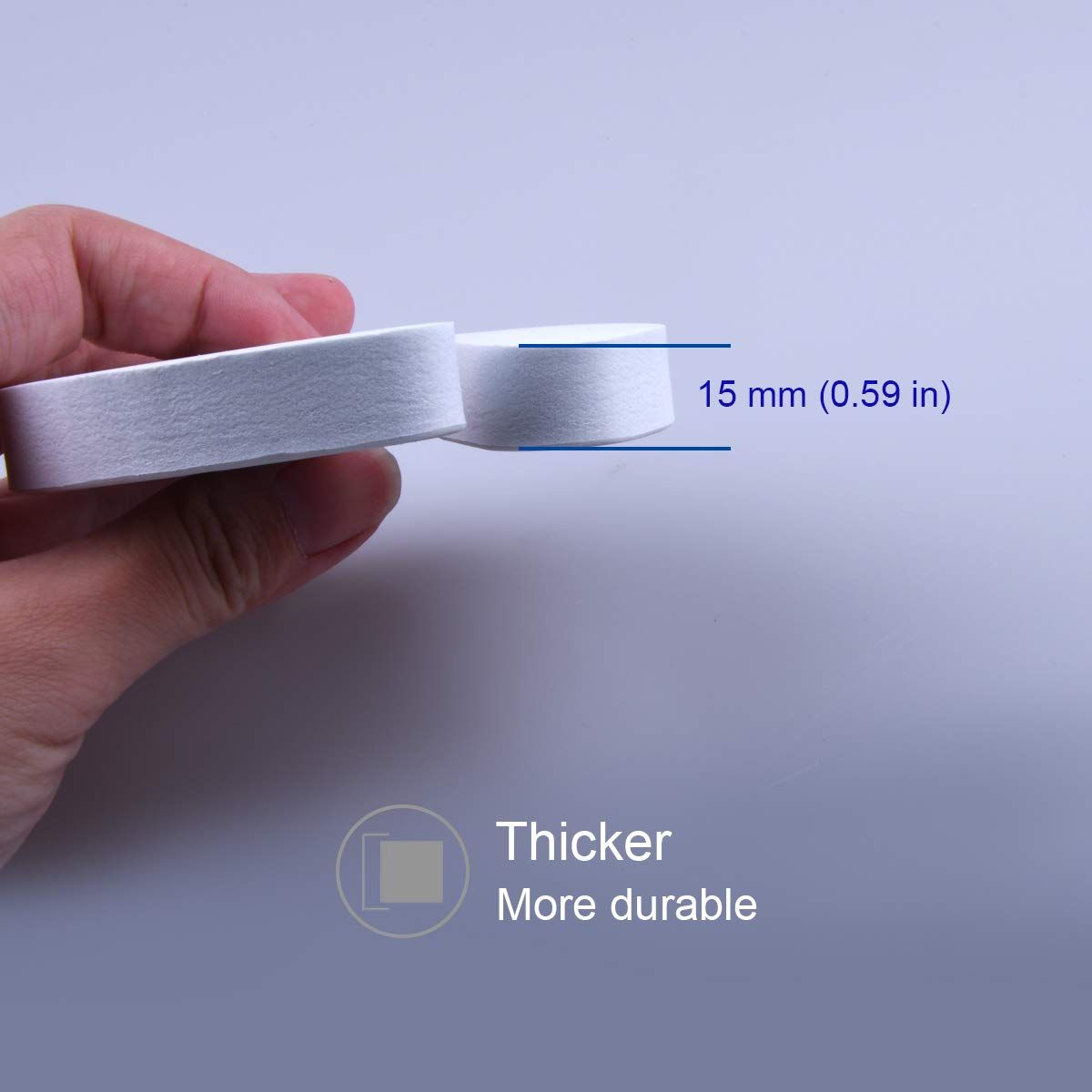 2PCS Soft Foam Door Stopper. Prevents Finger Pinch Injuries view 3