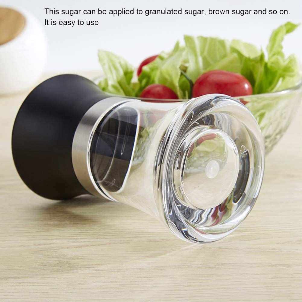 Stainless steel nozzle sugar shaker view 3