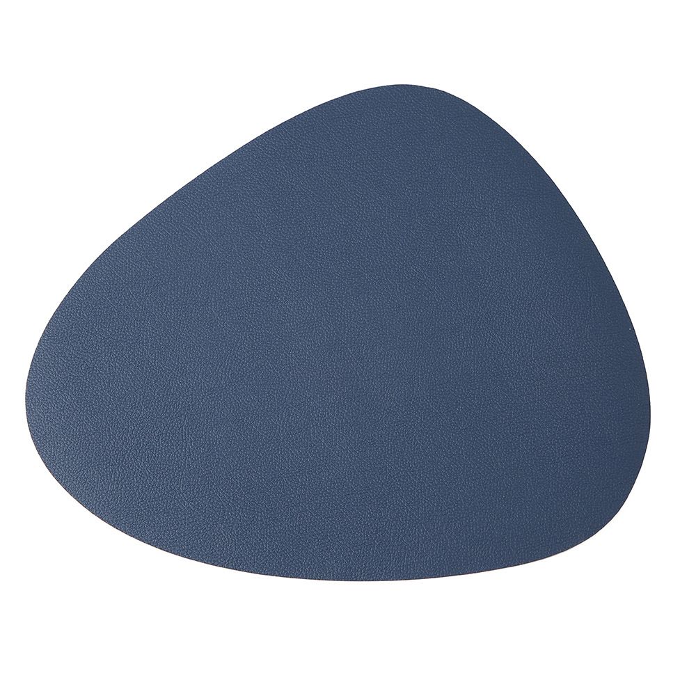 Oval Placemats Set of ,Dual Sided Faux Leather Placemats and Coasters,Wipeable — image 1