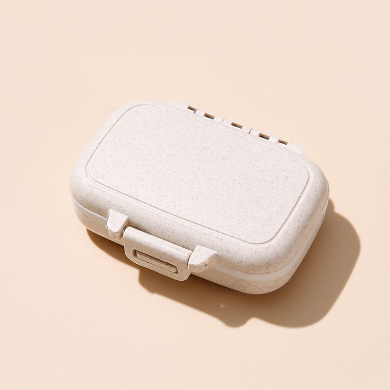 4PCS，Pill box detachable compartment Pill box free of bisphenol A view 4