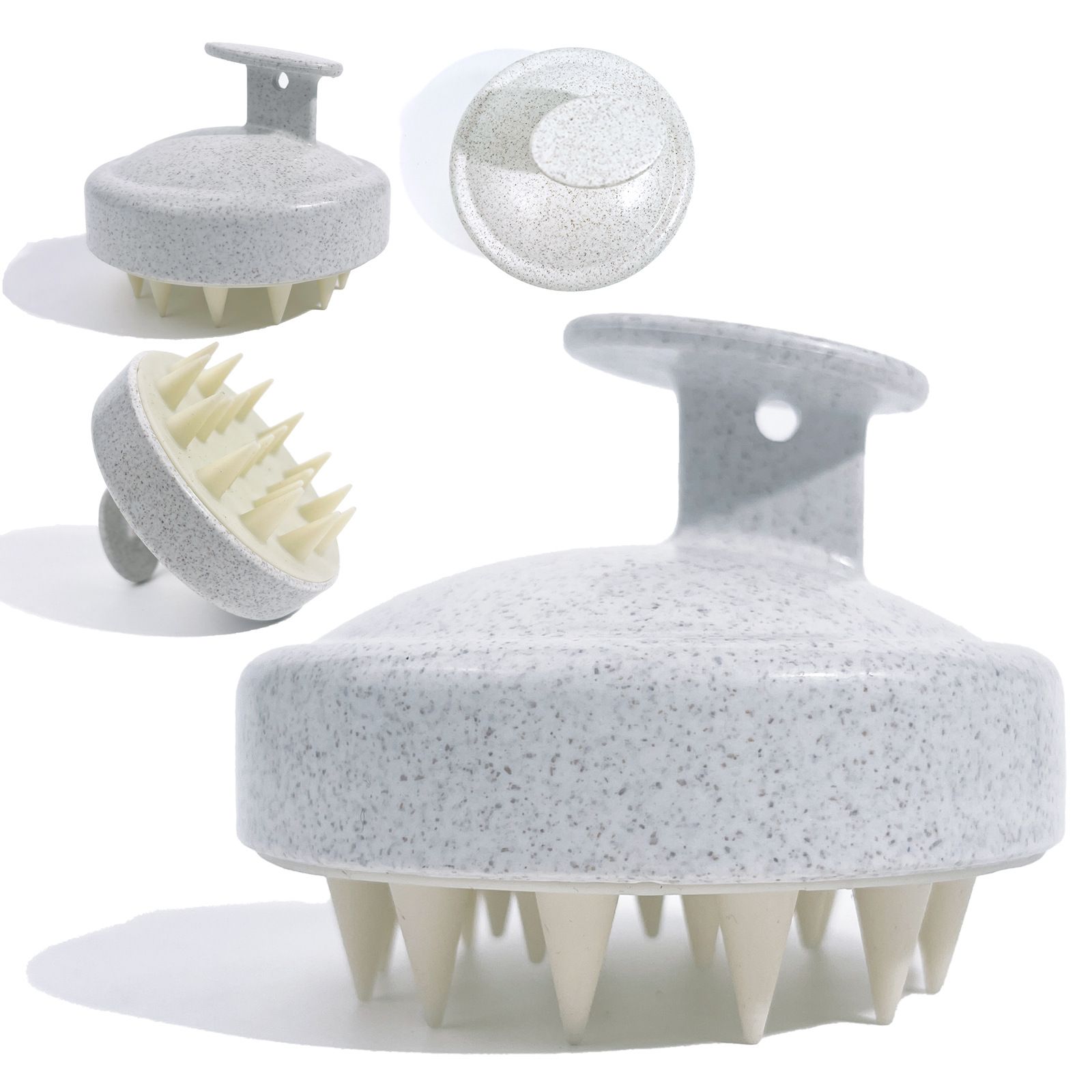 Hair Scalp Massager Shampoo Brush with Soft Silicone Bristles for Scalp Care view 4