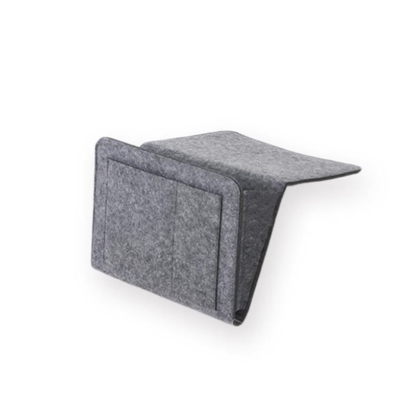 Gray Bedside , Hanging Storage Organizer for Phone, Tablet, Remotes, Magazine — image 1