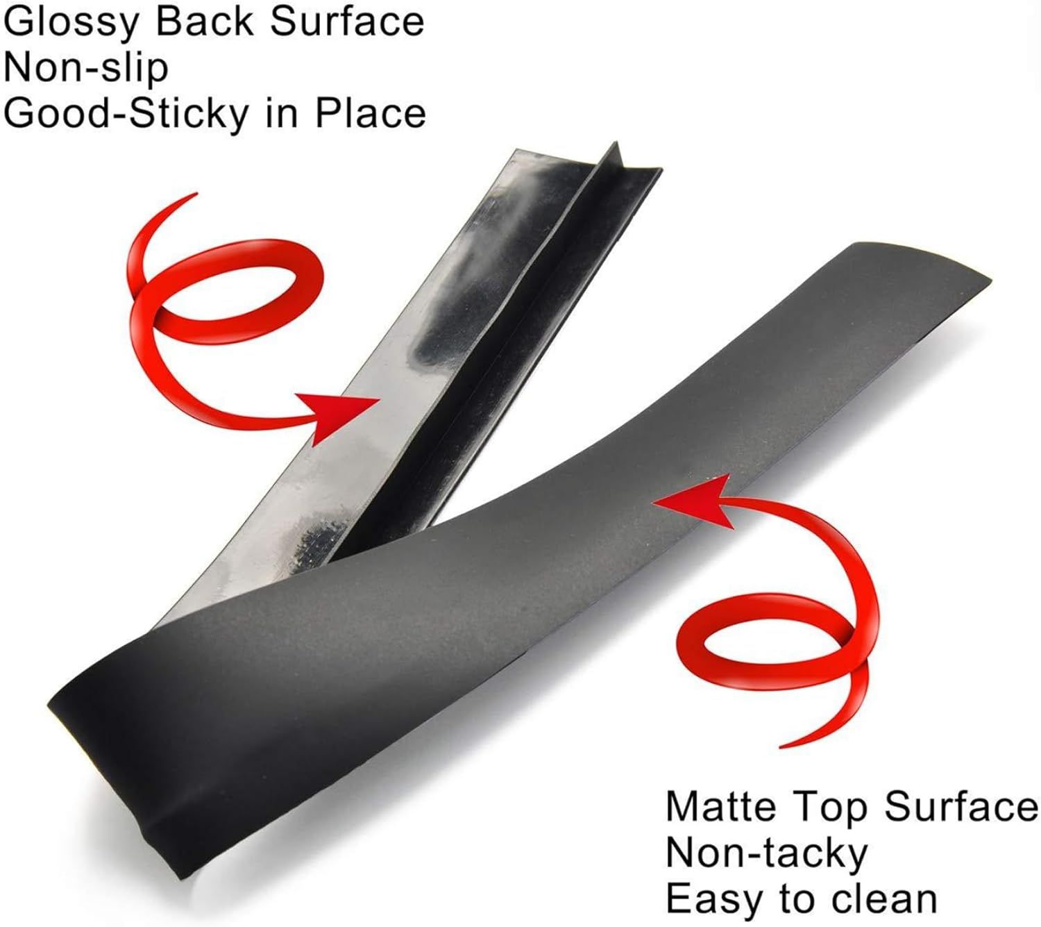 2Pcs Silicone Stove Counter Gap Cover 21 Inch Long Heat-Resistant Reusable view 2