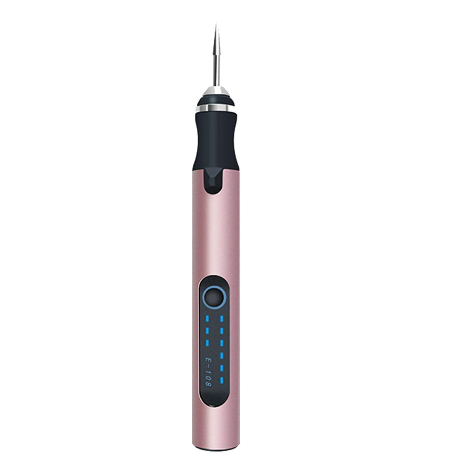 Electric Engraving Pen Efficient Rechargeable Grinding Kit for Nail Art