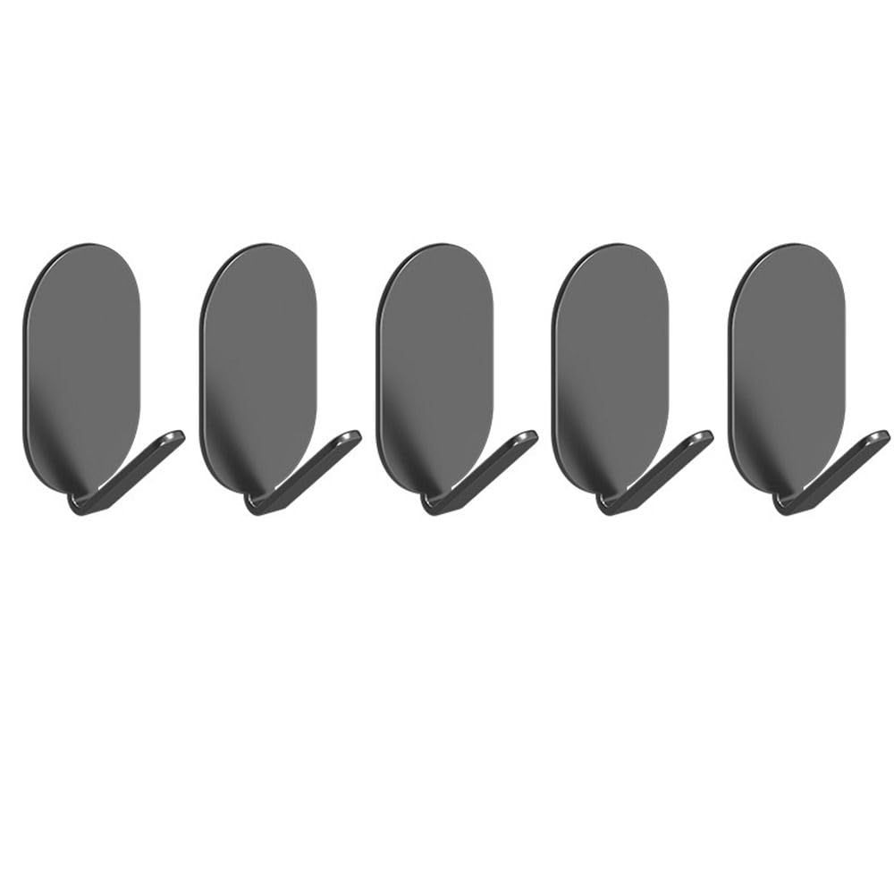 5 Pcs Oval Bath Towel Hooks — image 1