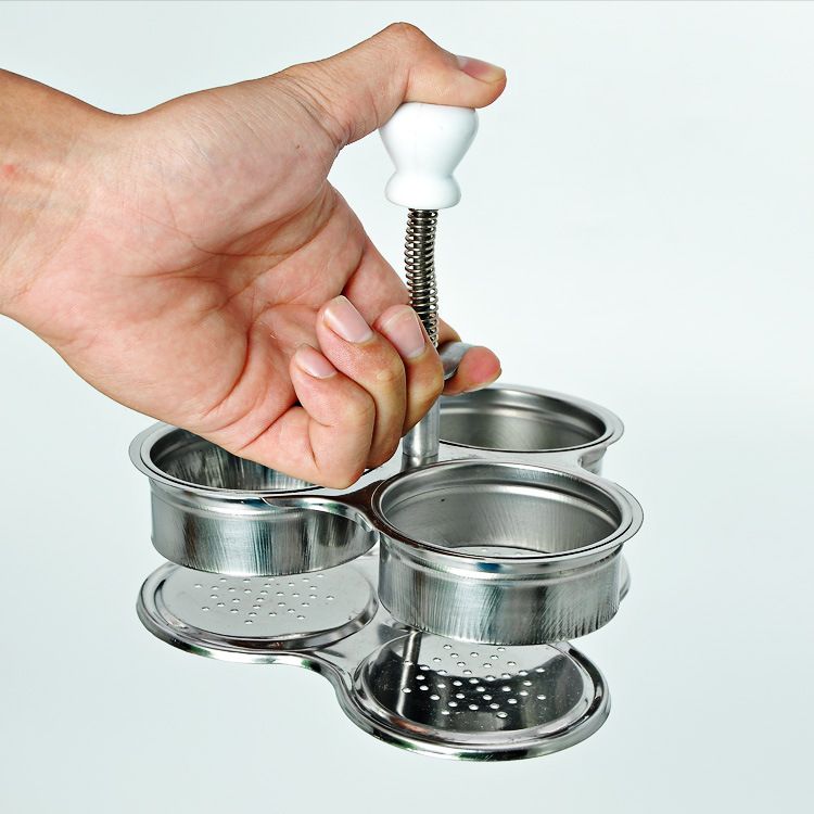 3 Cups Egg Poacher,Poached Egg Maker Stainless Steel Egg Poaching Pan For view 4
