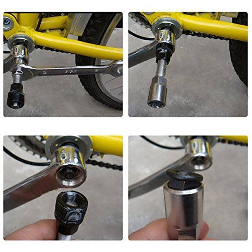 Bike Crank Puller Extractor Remover Tool - Universal fit for Mountain MTB Road view 4