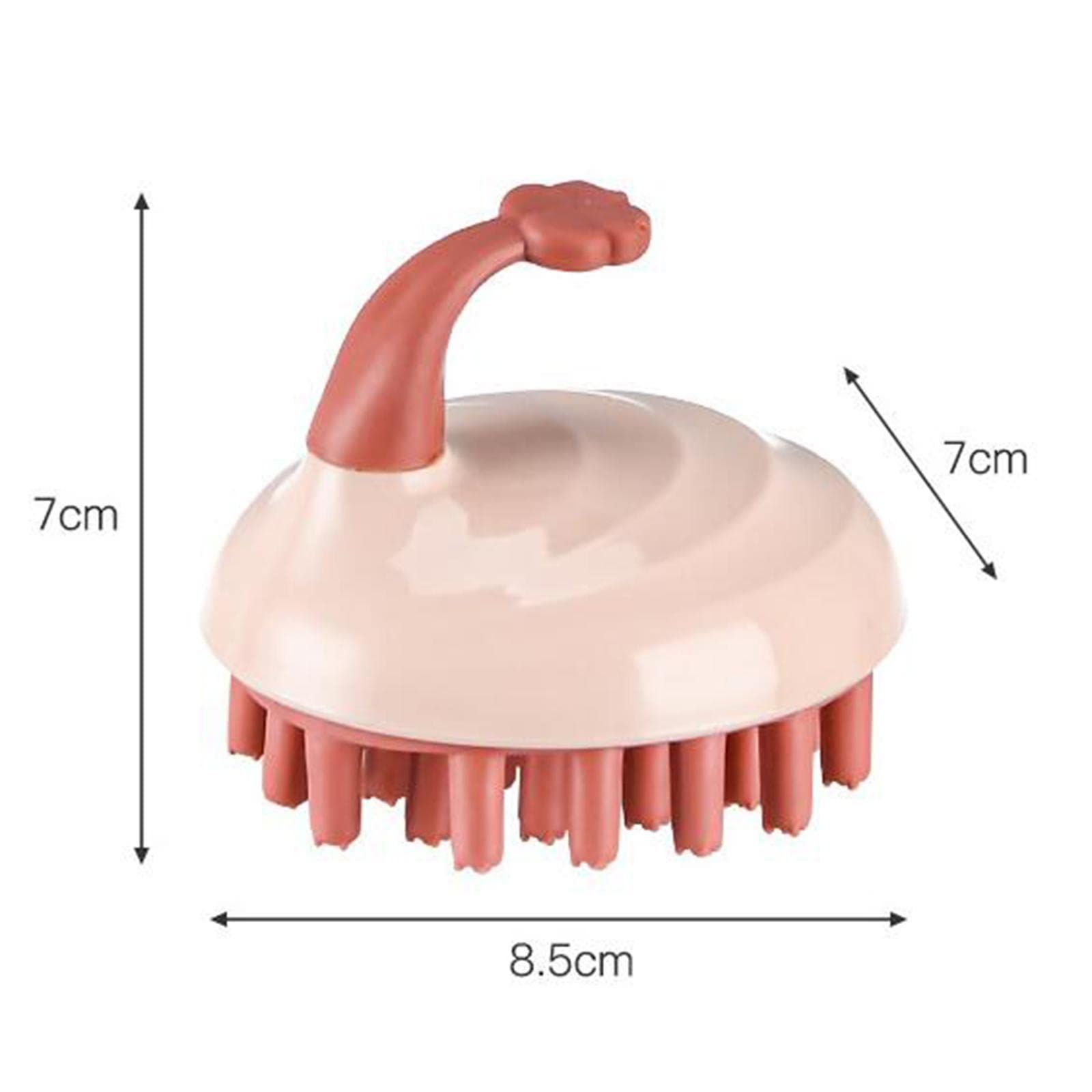 Gentle Scalp Massage Brush for Deep Exfoliation and Hair Bristles view 3