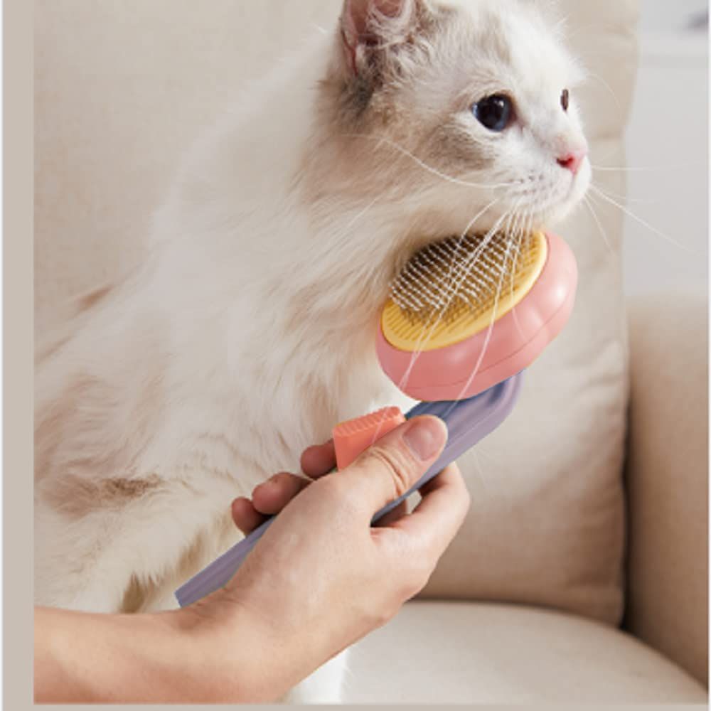 Cat Brush with Release Button — image 1