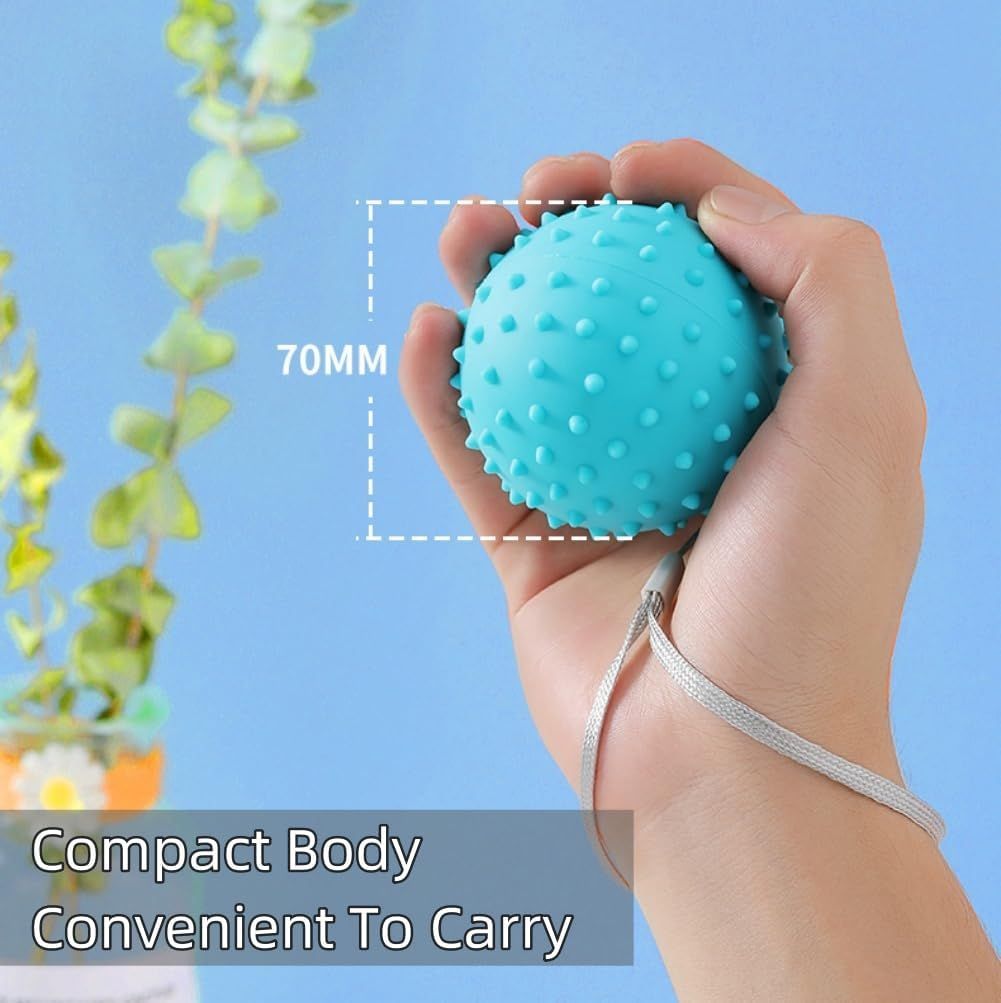 Hand Exercise Balls,Finger Strengthener Stress Balls for Adults and Seniors view 3