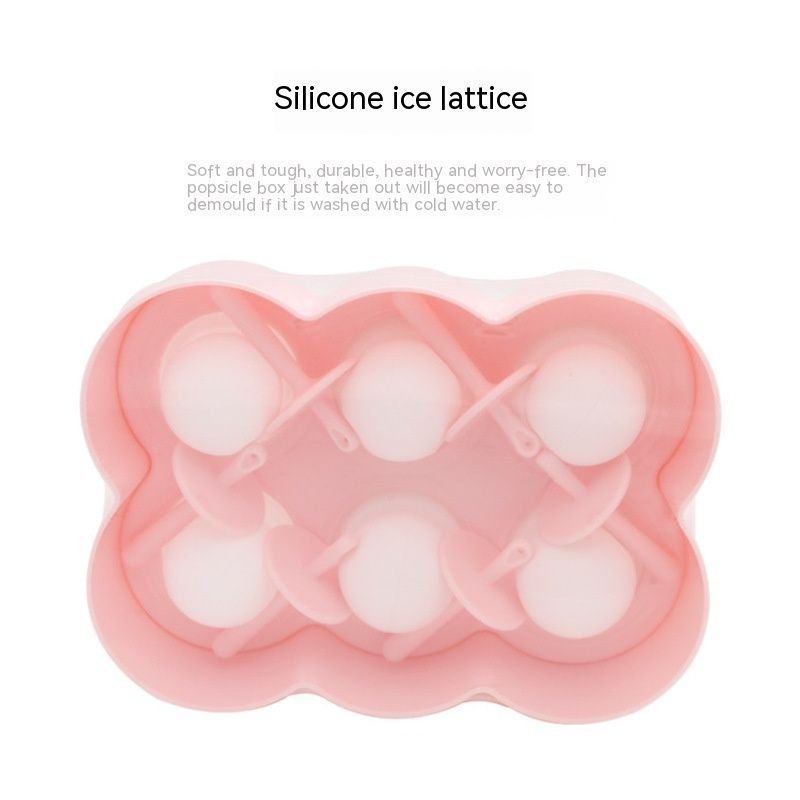 Mini Popsicles Molds for Kids Baby Cute Animal Shapes 6 Pieces Ice Pop Maker