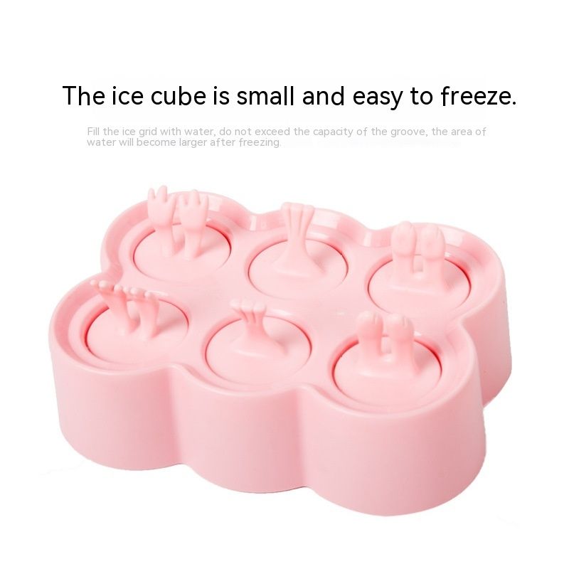 Mini Popsicles Molds for Kids Baby Cute Animal Shapes 6 Pieces Ice Pop Maker view 2