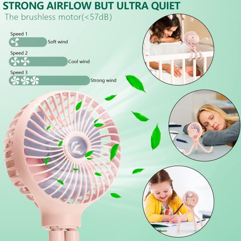 Mini Handheld Personal Portable Fan view 3