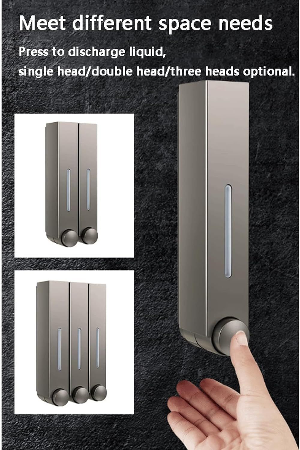 Liquid Soap Dispenser Wall Mount view 2