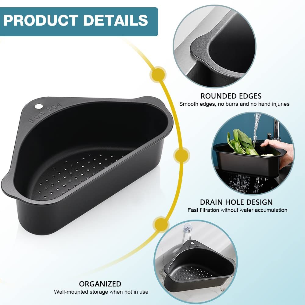 Stainless Steel Sink Strainer Basket view 4