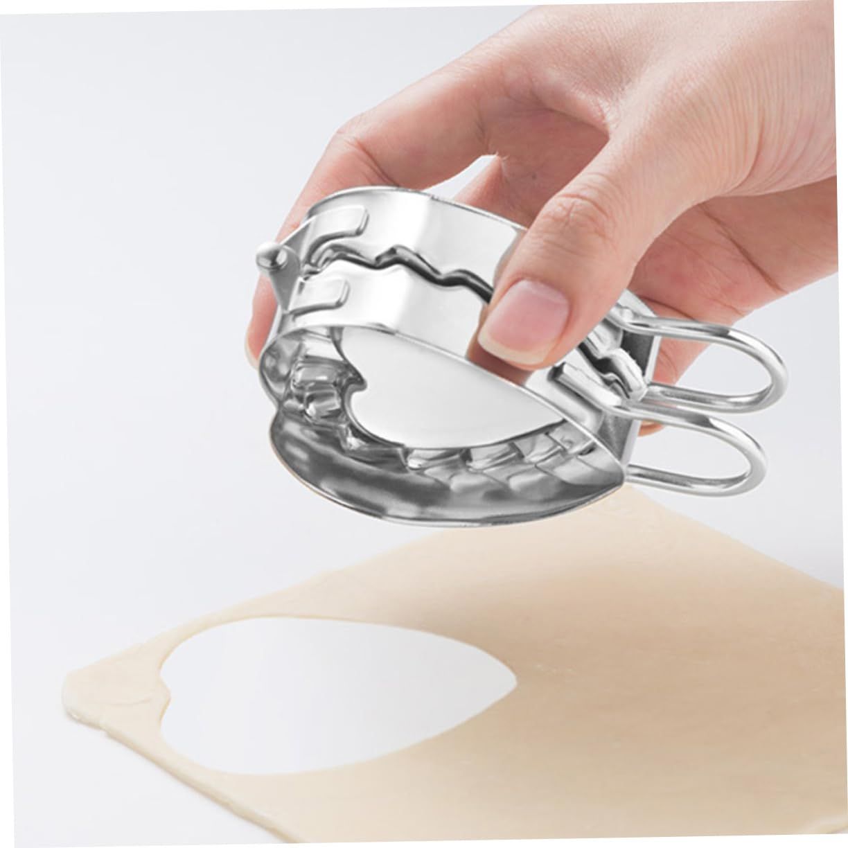 Dumpling Mold Dumpling Press Cutter Pastry Press Manual Pasta Machine Heart view 3