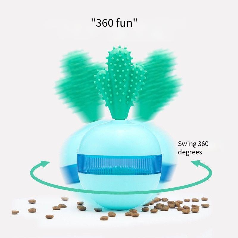 Dog Treat Dispenser Toy,Interactive Dog Ball,Teeth Grinding and view 2