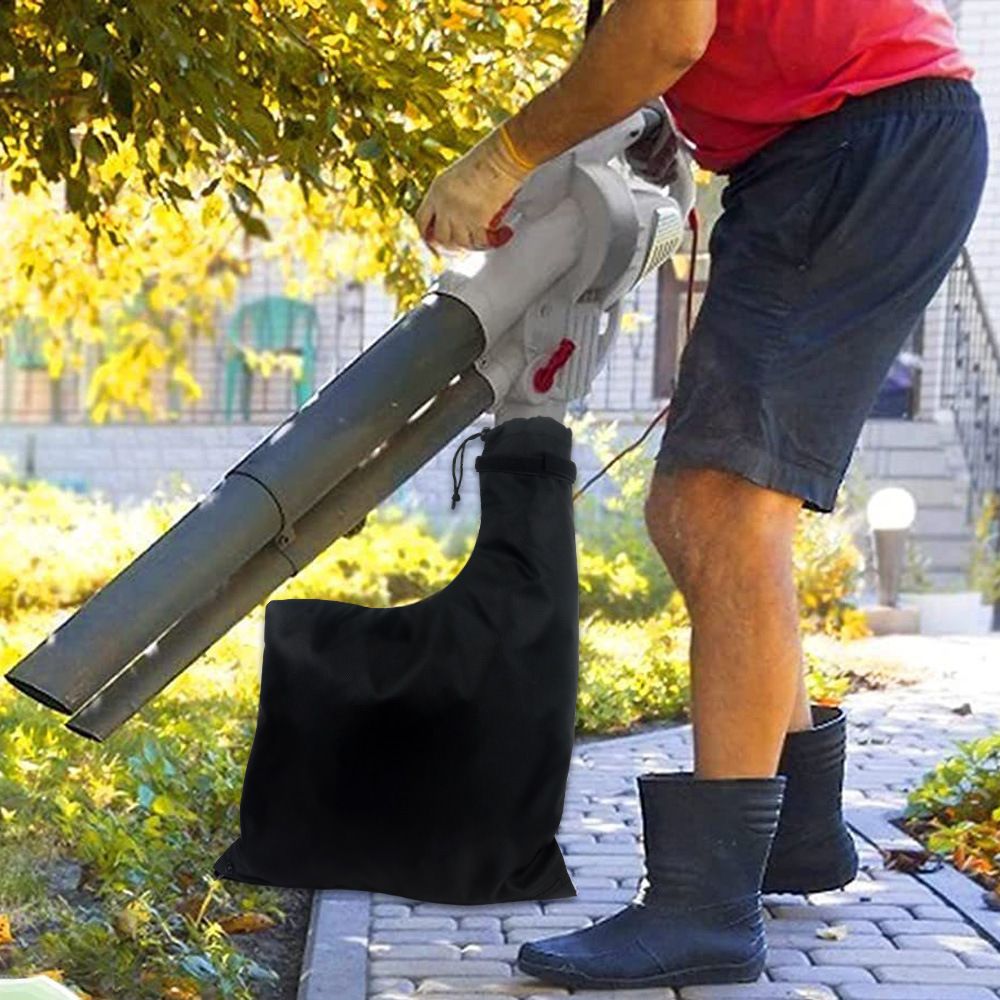 Garden Waste Bags, Outdoor Leaf Blower Machine Vacuum Dust Bag, Oxford Cloth view 2