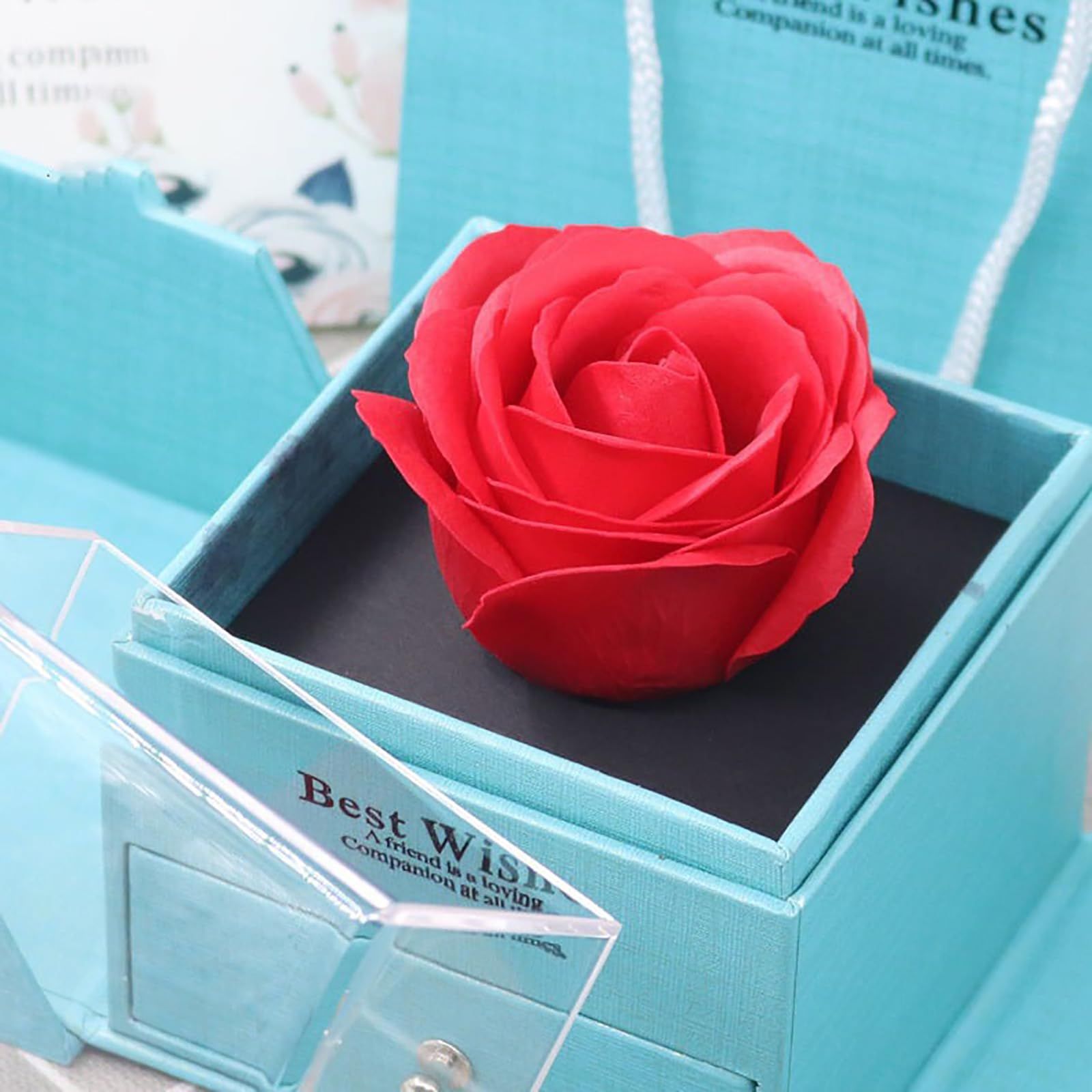 Eternal Roses Gift Box With Necklace view 2