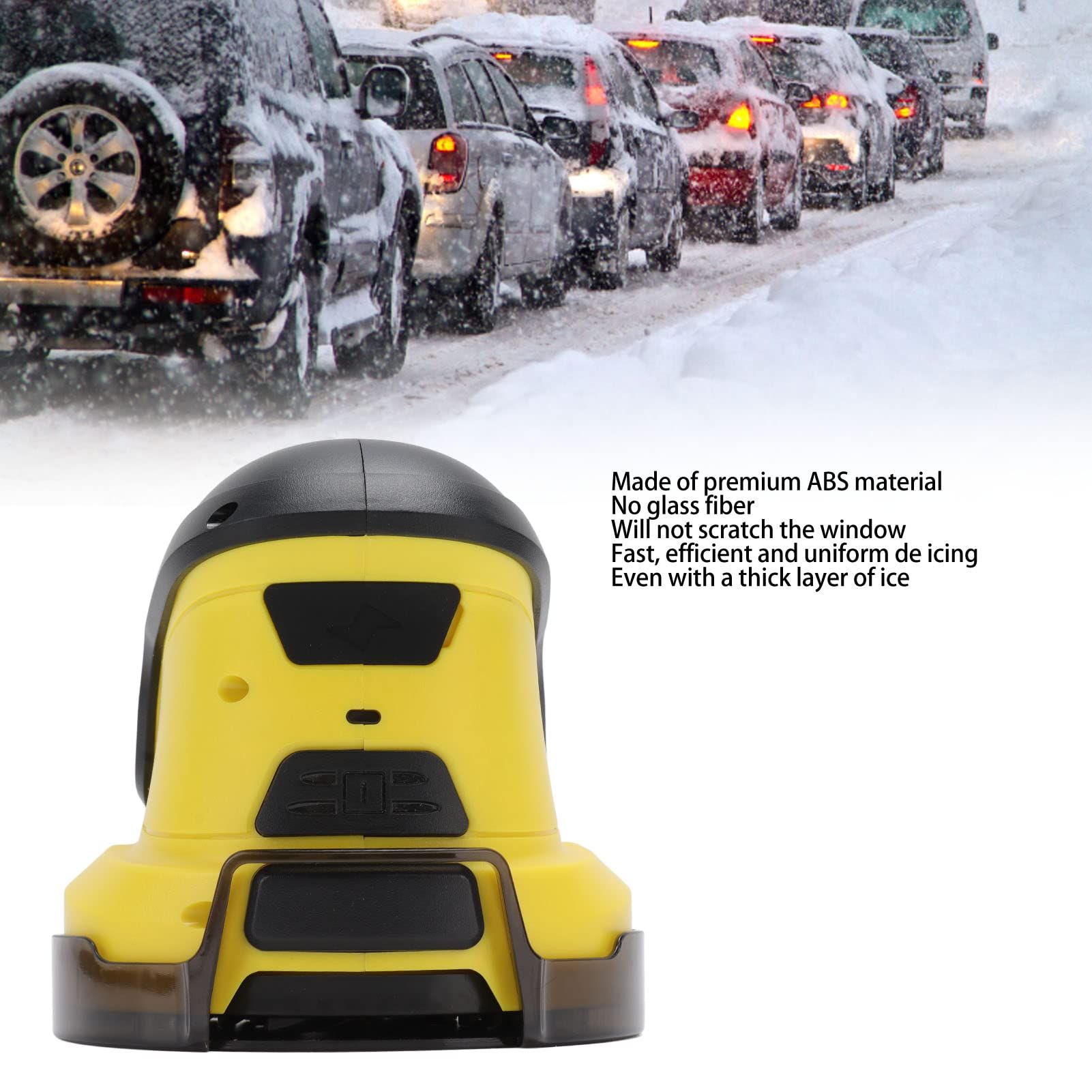 Electric Ice Scraper, Portable Cordless Electric Snow Ice Scraper, USB view 3