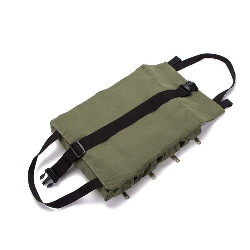 Tool Roll,Multi-Purpose Roll Up Tool Bag,Car First Aid Kit Wrap Roll Storage view 3