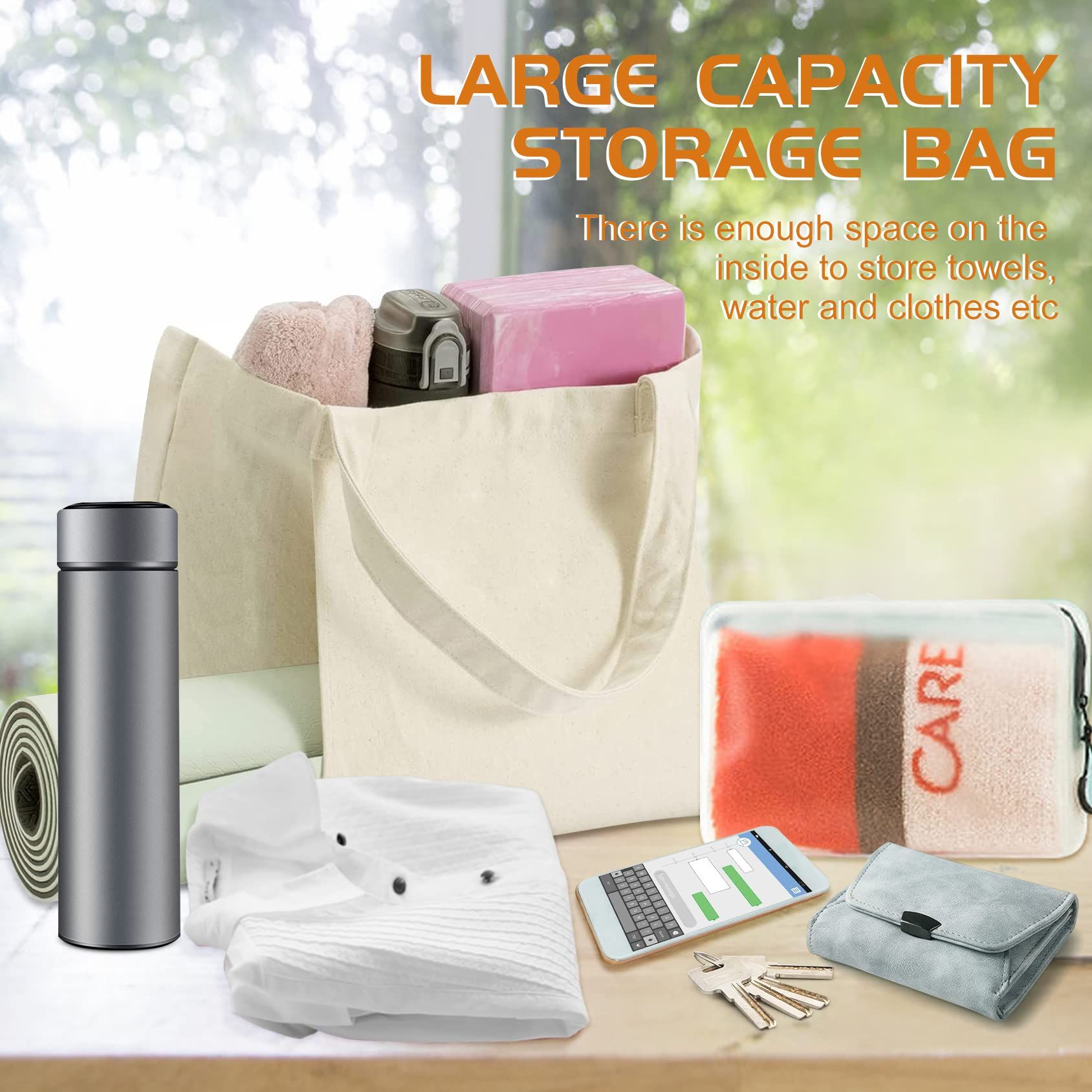 Yoga Bag with Yoga Mat Carrier view 3