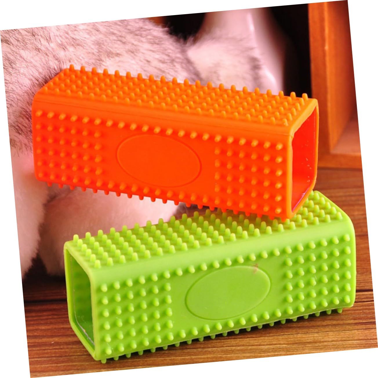 Pet Dog Cat Hair Remover Furniture Rubber Pet Hair Block Roller Cleaner view 4