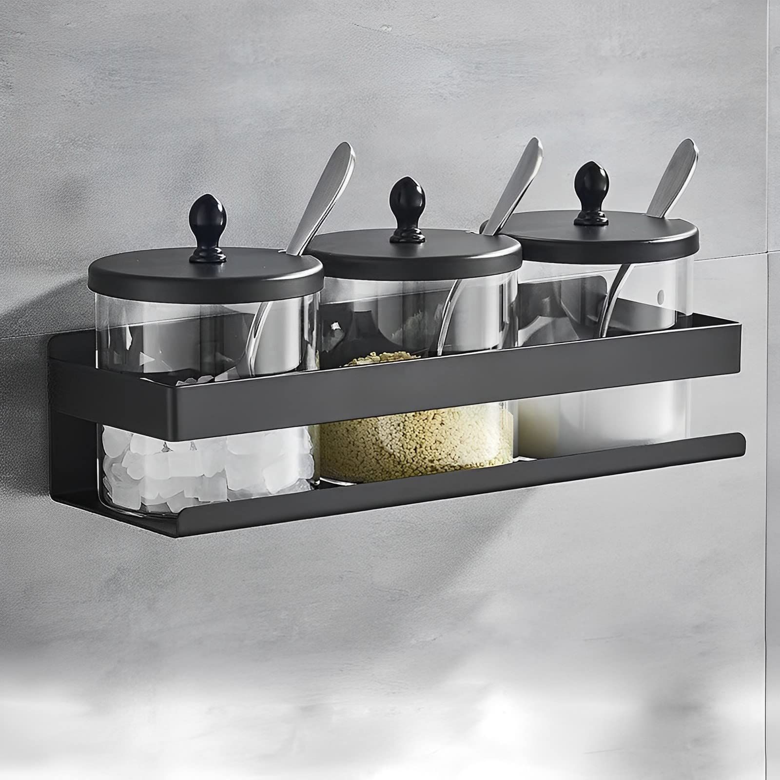 Stainless Steel Wall Mounted Floating Shelves for Kitchen view 3