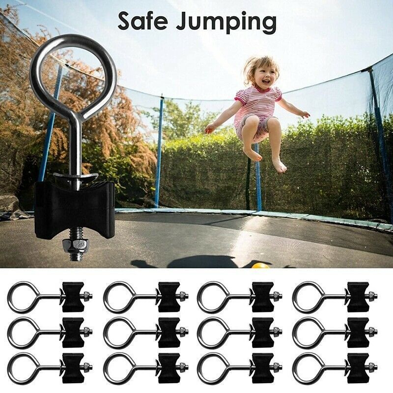 Trampoline Screw Circle Screw Nut Trampoline Accessories Bottom Fixing Bracket view 4