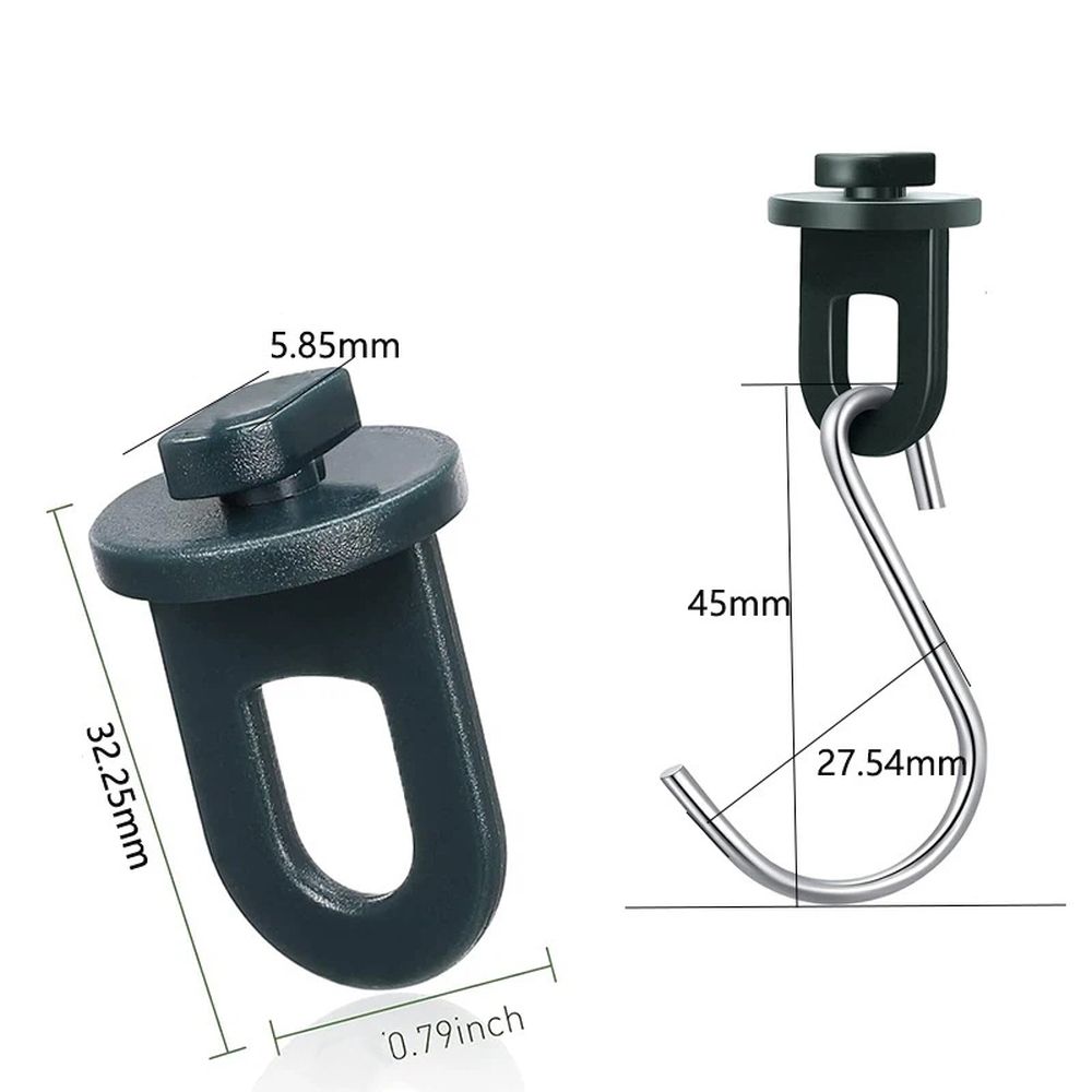 Greenhouse Hooks Hanger Greenhouse Twist Clips Greenhouse Fixing Clips with