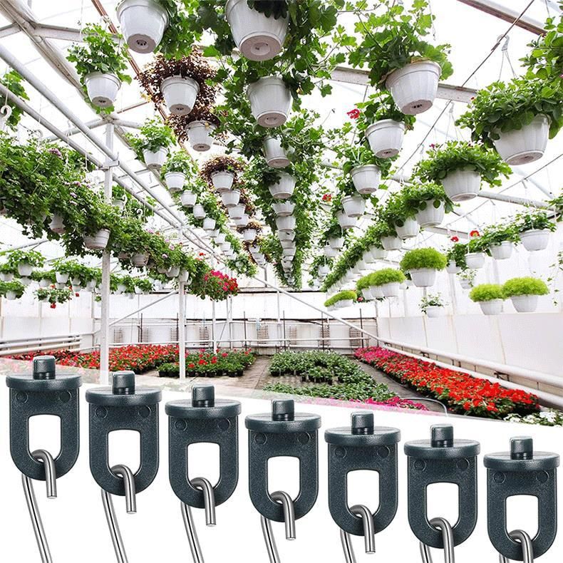 Greenhouse Hooks Hanger Greenhouse Twist Clips Greenhouse Fixing Clips with view 4