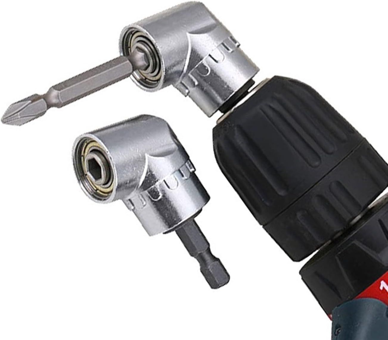 Hex Bit 105 Degree Angle Screwdriver Socket Holder Adapter Adjustable Bits view 3