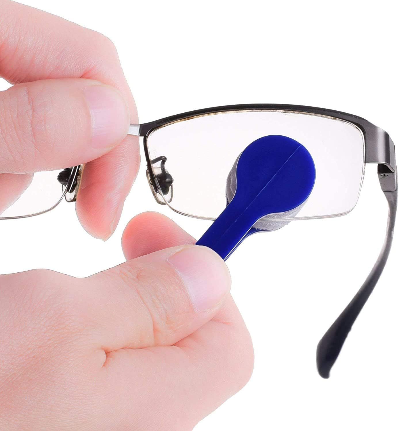 5 Pcs Mini Sun Glasses Eyeglass Microfiber Spectacles Cleaner Soft Brush view 4