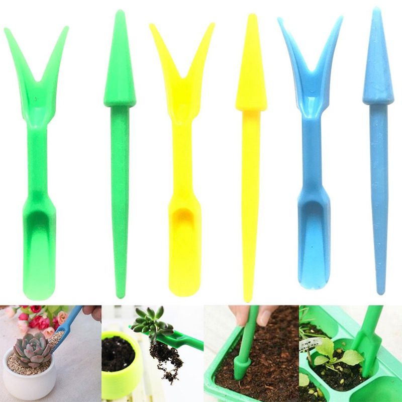 6 Sets Planting Seedlings Garden Tool Plastic Garden Seedling Seedlings Sowing view 4
