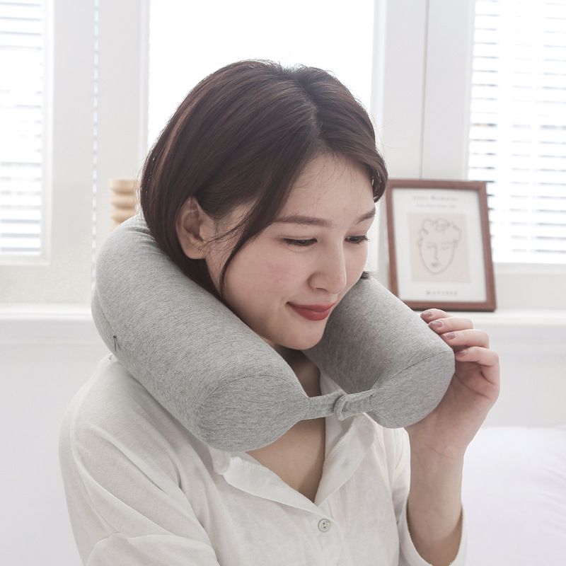 Useful Travel Pillow Ergonomic Support Bendable Portable Neck Rest U Shape view 4