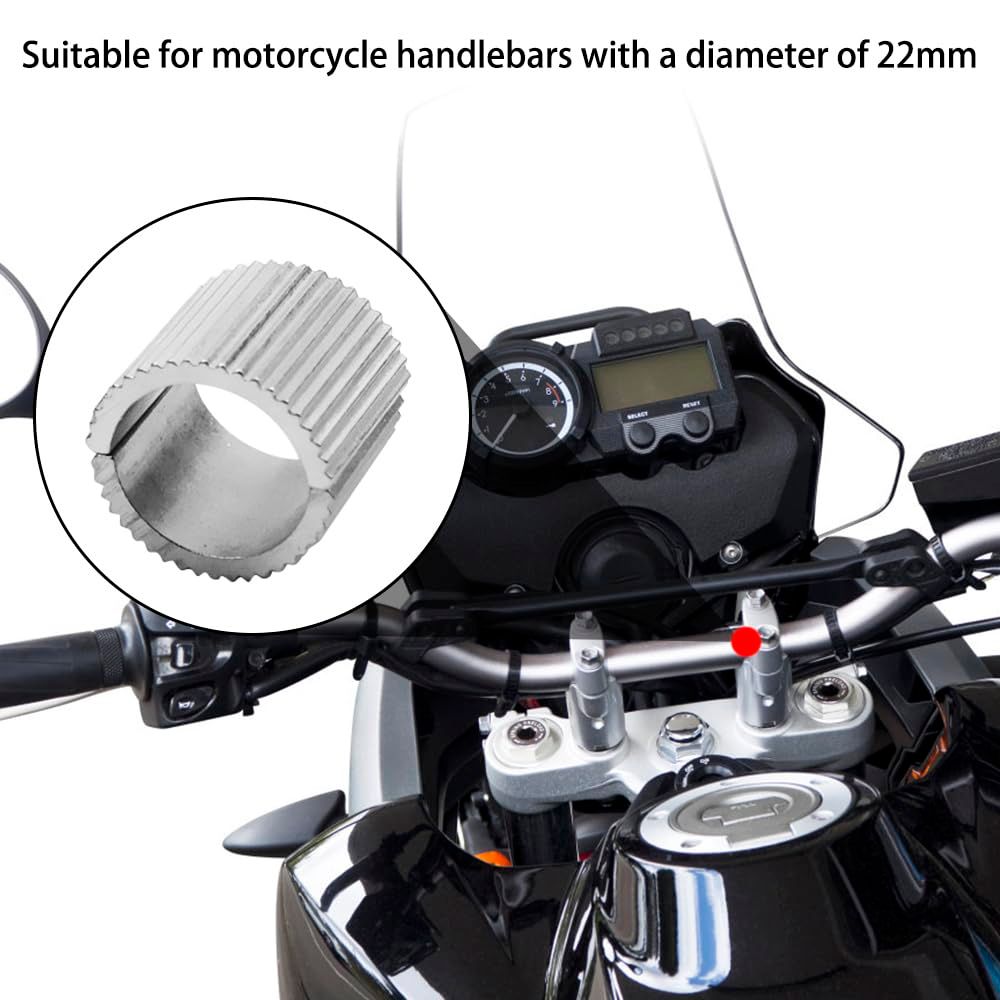 8pcs Handlebar Shim 7/8" Handlebars to 1" Motorcycle Handle Bar Spacer view 4