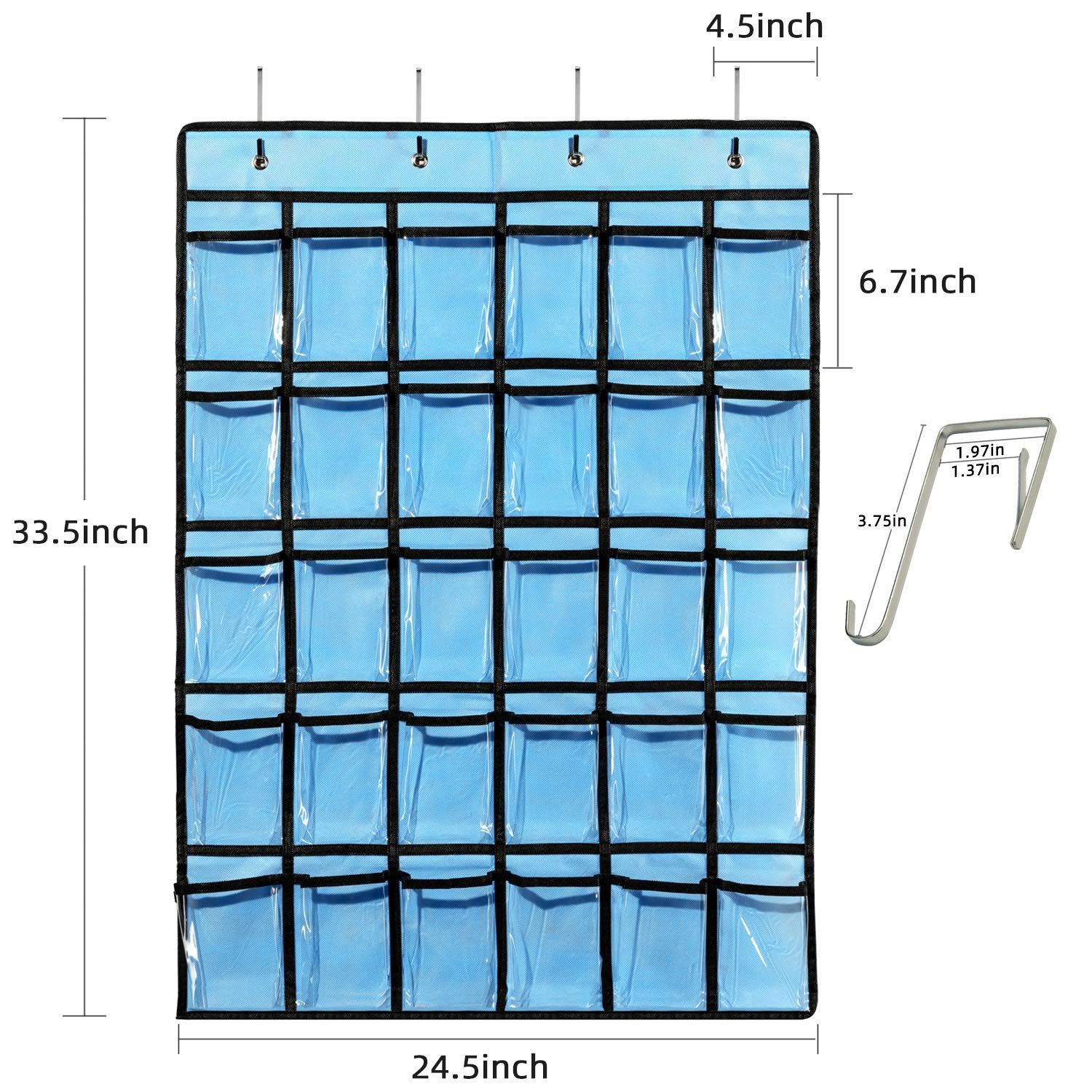 Classroom Pocket Chart for Cellphone Calculator Holder view 3