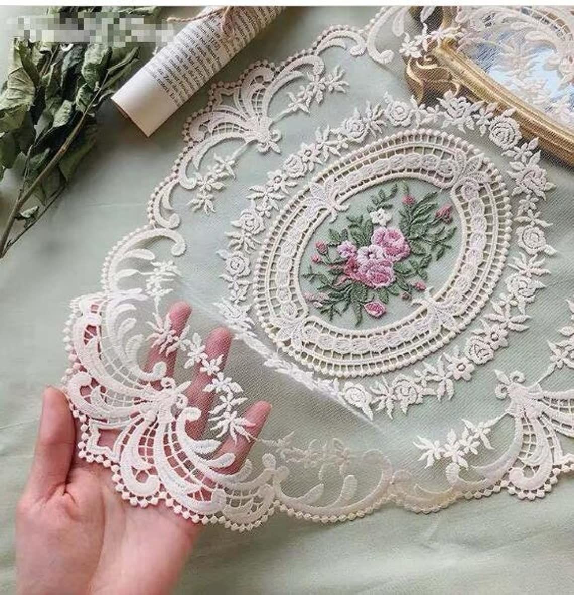 2Pack Retro Lace Placemats view 4