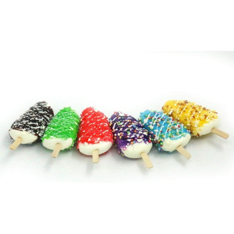 6Color Realistic Artificial Cake Assorted Mixed Fake Cake Model Home Staging