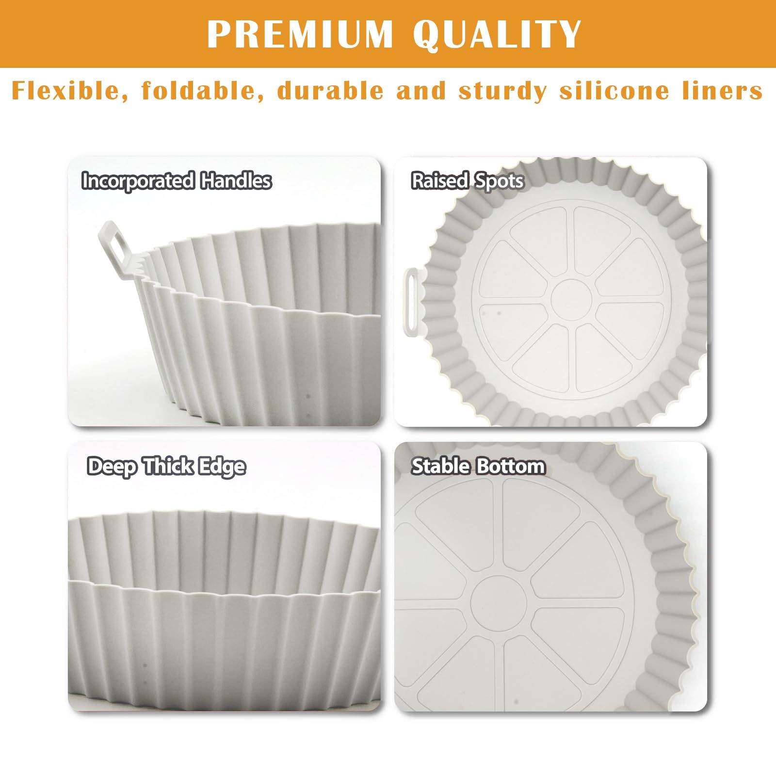 Air Fryer Silicone Baking Tray view 4