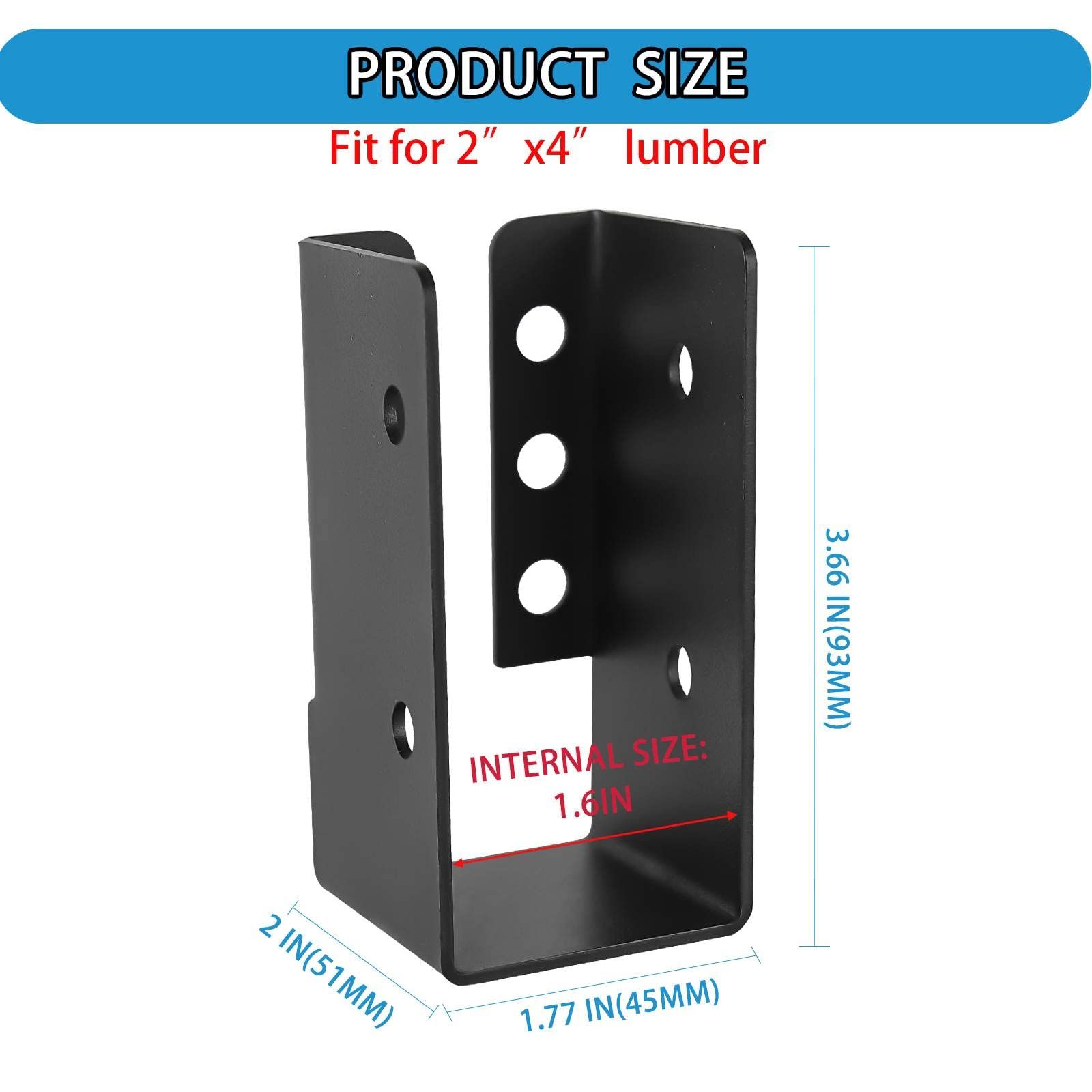 Concealed Joist Hanger 8PCS view 4