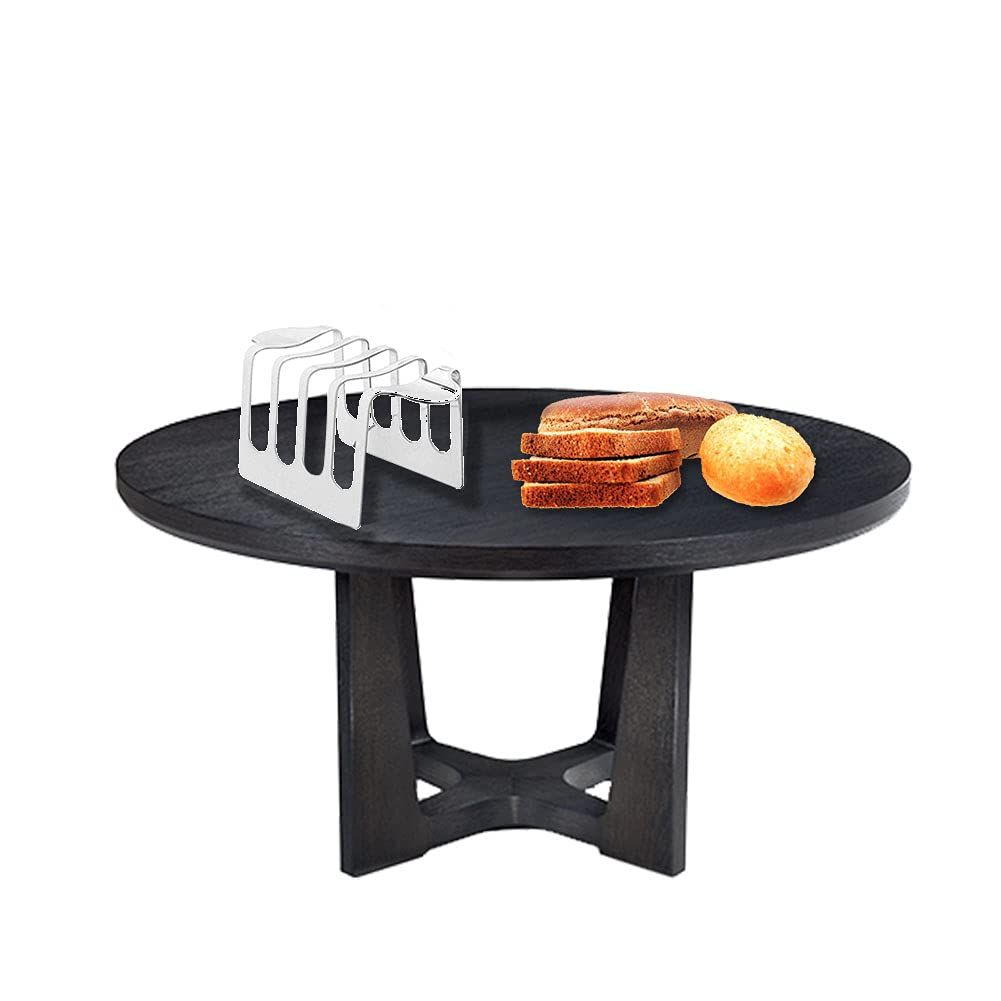 Toast Bread Rack Holder, 4 Slice Holes Toast Bread Rack, 4.92inch Rectangle view 3
