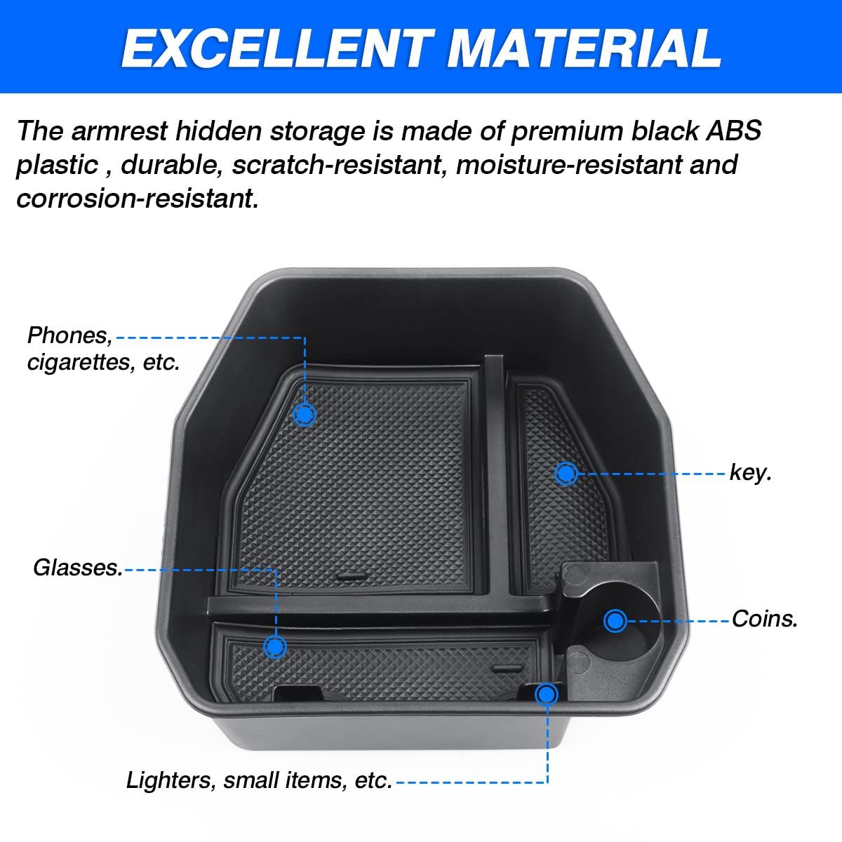 Center Console Organizer Accessories
