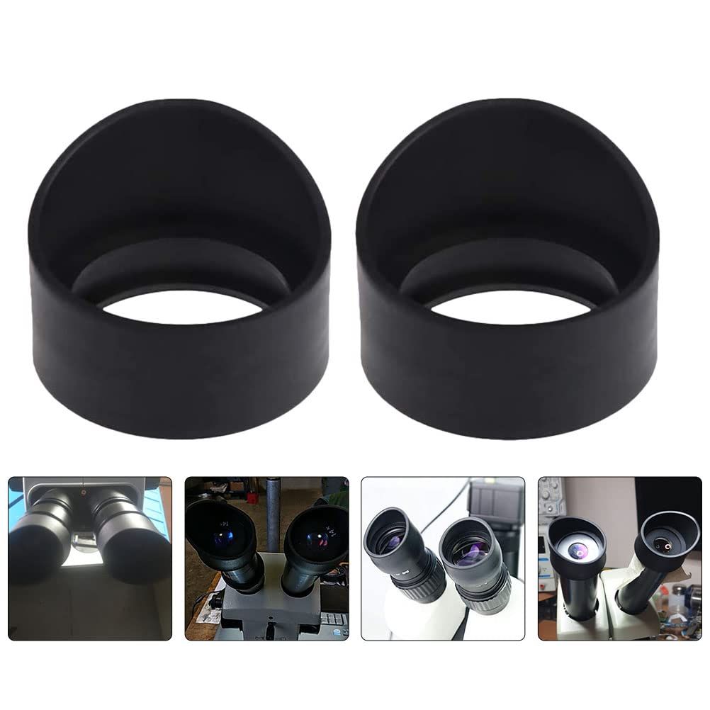2 Pcs Microscope eyeshield Microscope Eye Cups Binocular eyecups Eyepiece