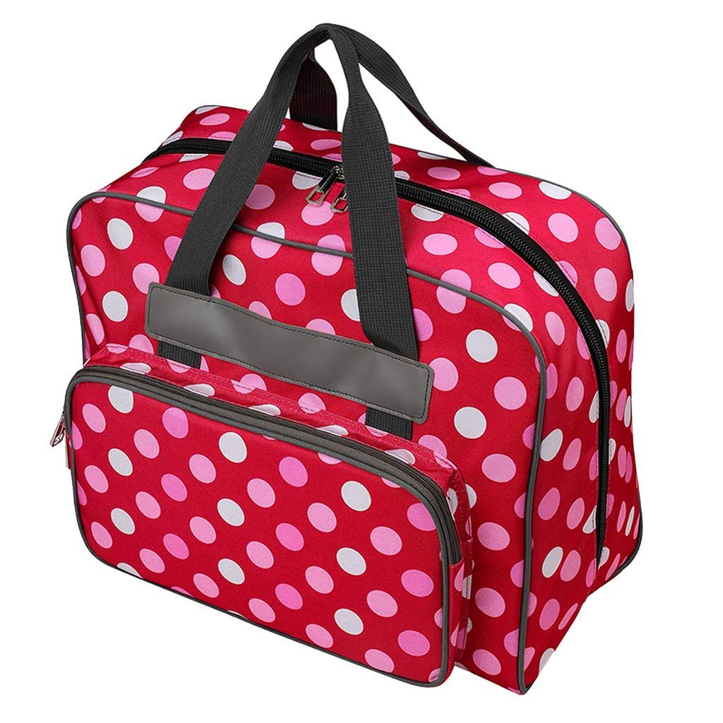 Sewing Machine Storage Tote Bag Foldable Sewing Machine Carrying Case Padded view 3