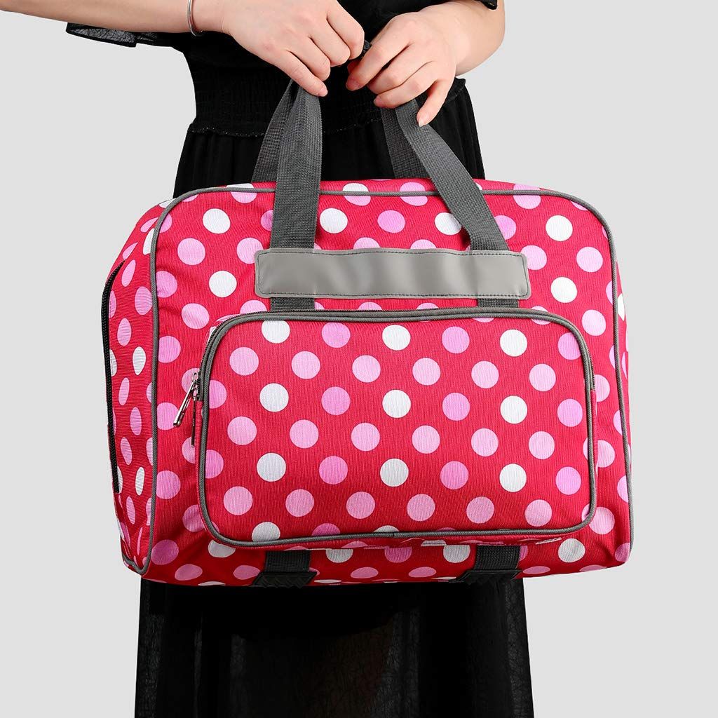 Sewing Machine Storage Tote Bag Foldable Sewing Machine Carrying Case Padded view 5