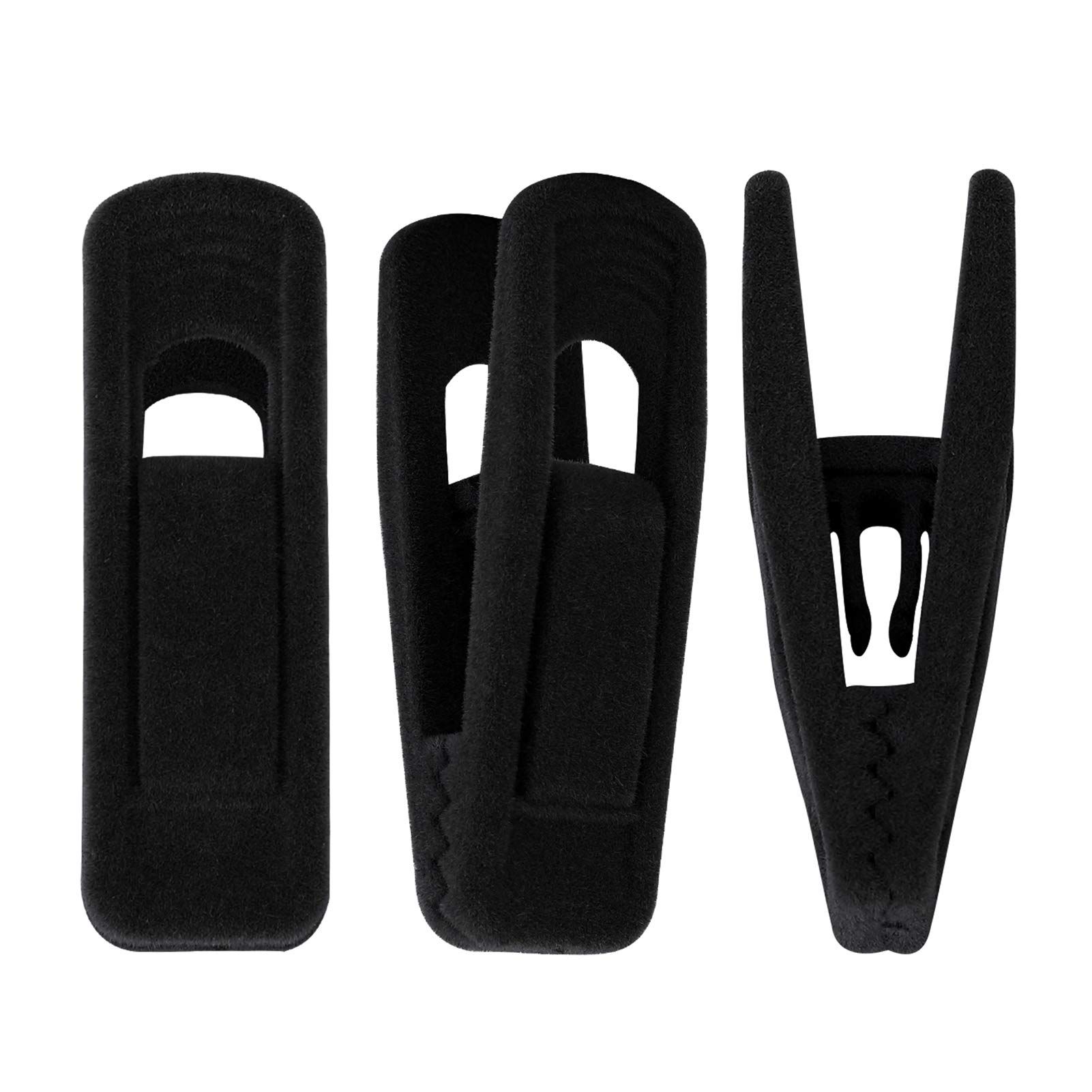 Thin Velvet Hangers Clips
