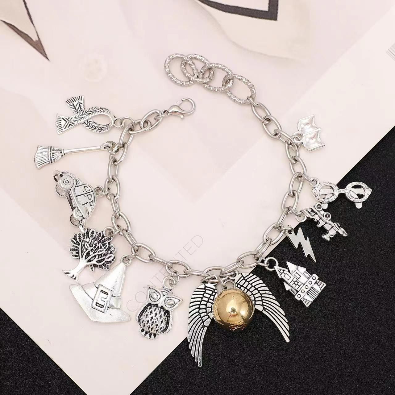 Bracelets Jewelry Set Wizardry Themed Adjustable Bracelet Birthday Gift For view 2