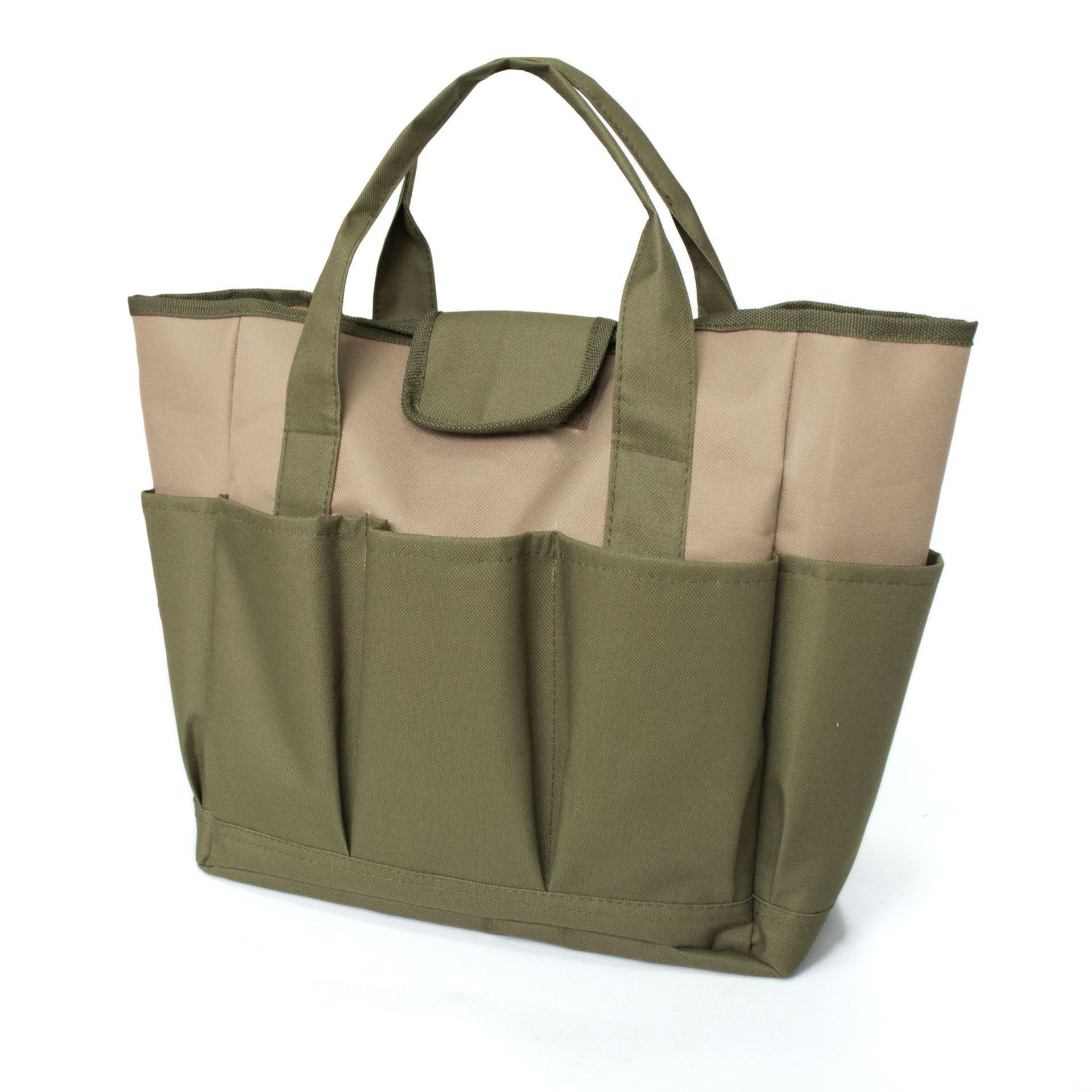 Garden Tool Bag, Gardening Tote With Pockets Canvas Heavy-duty Large Organizer